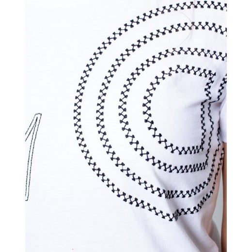Desigual T-shirt Kobieta - WH7-Ts_Paris_8 - Biały Desigual L Italian Collection Worldwide