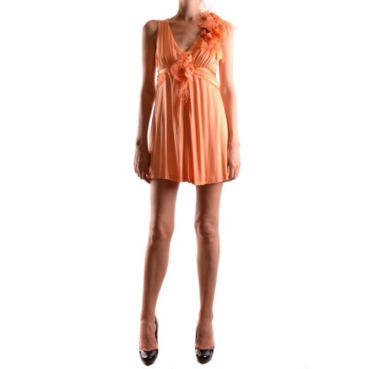 Elisabetta Franchi Sukienka Kobieta - WH6-BC30188-PT6933-Arancione - Pomarańczowy Elisabetta Franchi 44 Italian Collection