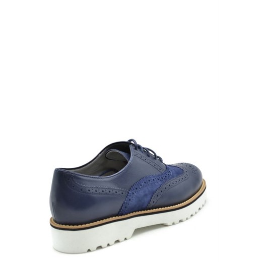 Hogan Kobieta Lace Ups Shoes - WH6-BC38152-EPT9675-blu - Niebieski Hogan 35.5 Italian Collection