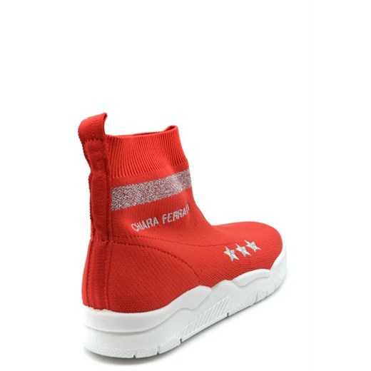 Chiara Ferragni Kobieta Sneakers - WH6-BC38186-EPT9708-rosso - Czerwony Chiara Ferragni 37 Italian Collection