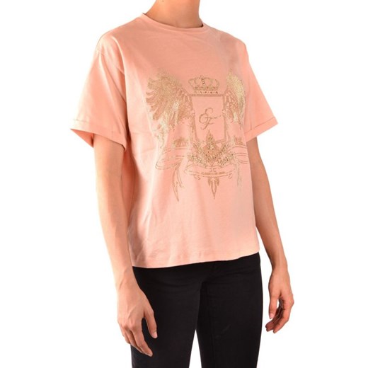 Elisabetta Franchi T-shirt Kobieta - WH6-BC38261-PT9741-rosa - Różowy Elisabetta Franchi 40 Italian Collection