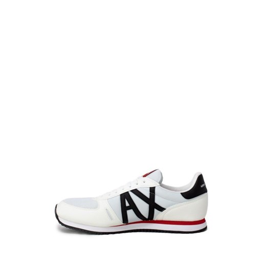 Armani Exchange Mężczyzna Sneakers - WH7-Micro_Suede_tela_8 - Biały Armani Exchange 40 Italian Collection
