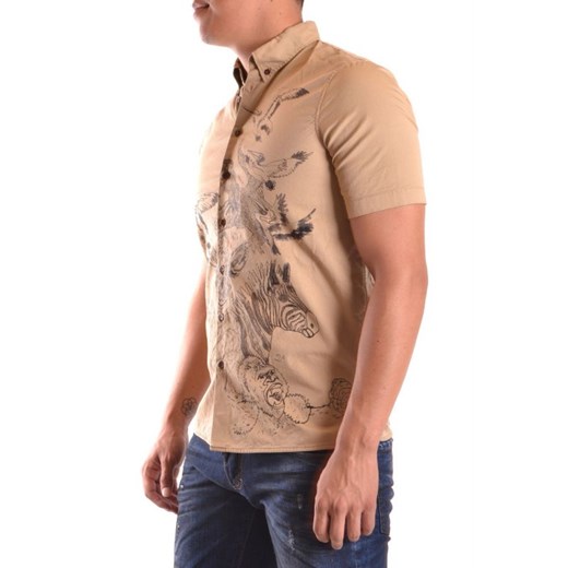 Koszula męska Dsquared2 z elastanu z krótkimi rękawami 