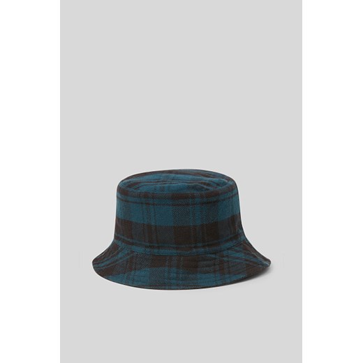 C&A Dwustronny kapelusz-w kratę, Turkusowy, Rozmiar: S/M L/XL C&A