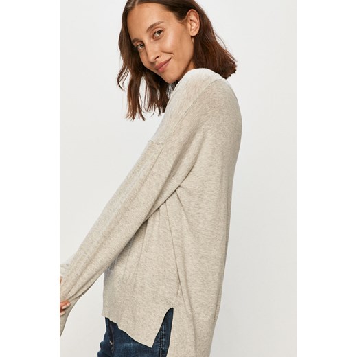 Sweter damski Gap bez wzorów z okrągłym dekoltem na zimę 