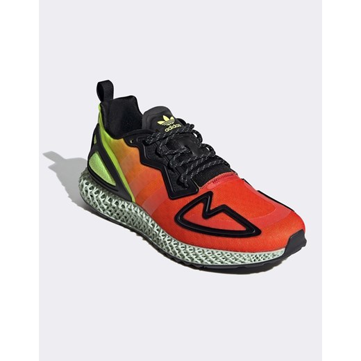 adidas Originals – ZX 4D – Neonowożółte buty sportowe-Żółty 40 Asos Poland