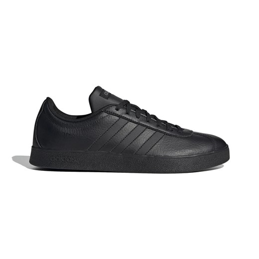 Adidas buty sportowe męskie czarne sznurowane skórzane 