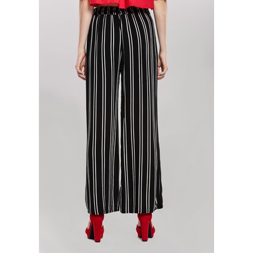 Czarne Spodnie Striped Renee M/L promocyjna cena Renee odzież