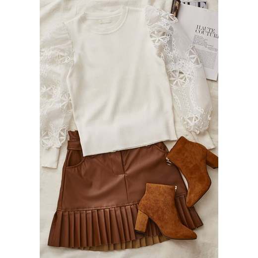 Biała Bluzka Molloy Renee S/M Renee odzież