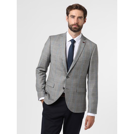 Finshley & Harding London - Marynarka męska – Lucas, szary Finshley & Harding London 48 vangraaf