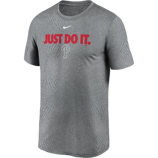 MLB - Nike - Philadelphia Phillies Legends - T-Shirt - odcienie ciemnoszarego M EMP