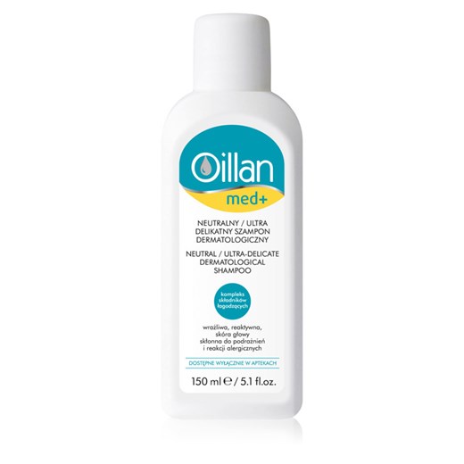 Oillan Med+ neutralny/ultra delikatny szampon dermatologiczny 150 ml Oceanic_sa Oceanic_SA