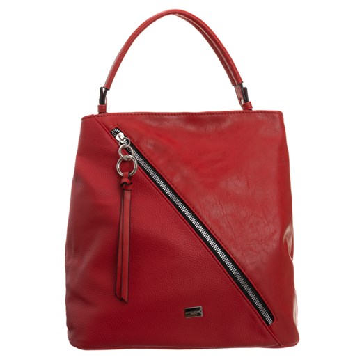 Shopper bag David Jones elegancka matowa ze skóry ekologicznej