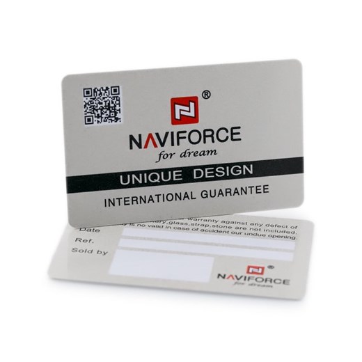 ZEGAREK MĘSKI NAVIFORCE - NF9089 (zn065e) - black/rosegold - Czarny || Różowe złoto Naviforce TAYMA