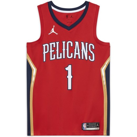 Koszulka Jordan NBA Swingman New Orleans Pelicans Statement Edition 2020 - Czerwony Nike M Nike poland