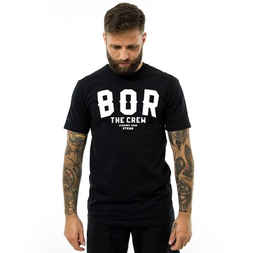 Koszulka męska BOR t-shirt The Crew FW20 black Bor XXL matshop.pl
