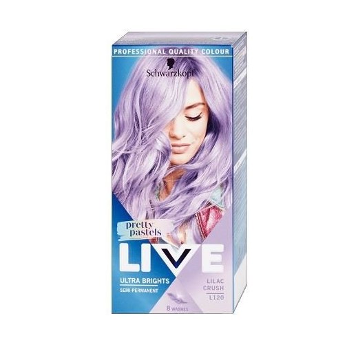 SCHWARZKOPF_Live Ultra Brights or Pastel farba do włosów koloryzacja półtrwała L120 Lilac Crush Schwarzkopf perfumeriawarszawa.pl