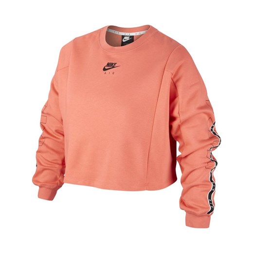 Bluza damska Nike pomarańczowy krótka 