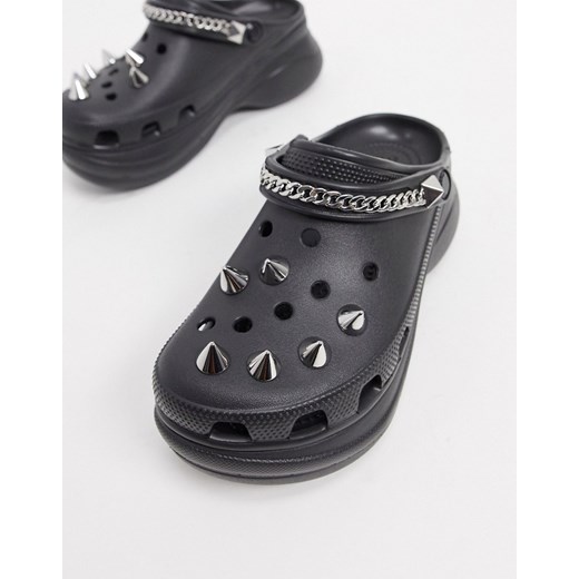 Crocs – Bae – Czarne chodaki w stylu punk, tylko w ASOS-Czarny Crocs 42-43 Asos Poland