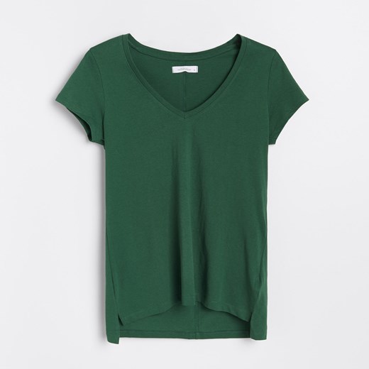 Reserved - T-shirt z bawełny organicznej - Reserved XL Reserved