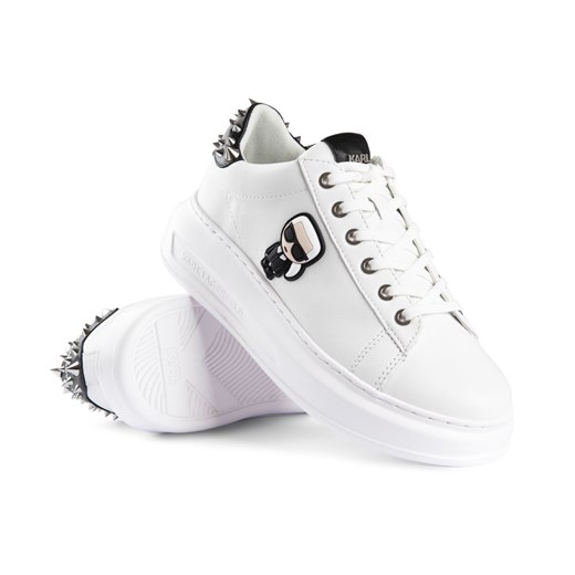 Buty sportowe damskie Karl Lagerfeld sneakersy w stylu młodzieżowym na platformie 