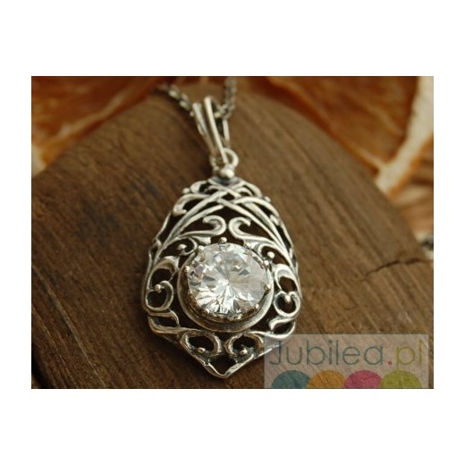 ARCONA - srebrny wisiorek z kryształem Swarovskiego 