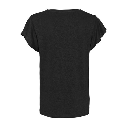Shirt lniany z rękawami falbanowymi | bonprix Bonprix 32/34 bonprix