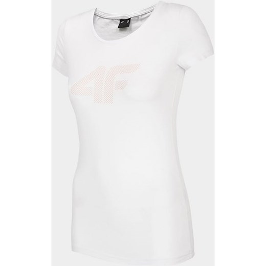 Koszulka damska H4Z20 TSD014 4F (biała) 3XL promocyjna cena SPORT-SHOP.pl