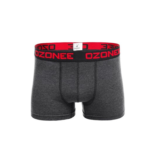OZONEE 0953 BOKSERKI MĘSKIE GRAFITOWE Ozonee L wyprzedaż ozonee.pl