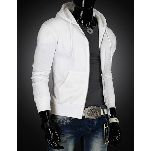Bluza (bx0127) - Biały dstreet bialy bawełniane