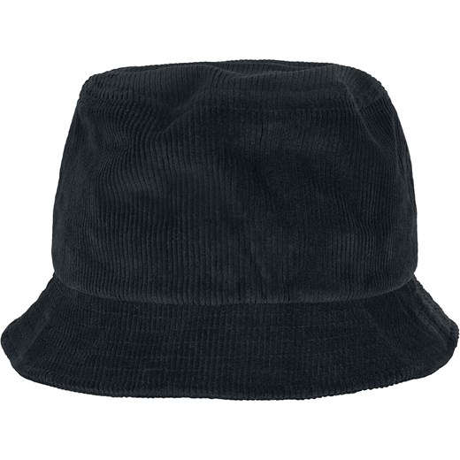 Urban Classics - Corderoy Bucket Hat - Kapelusz - czarny Onesize EMP