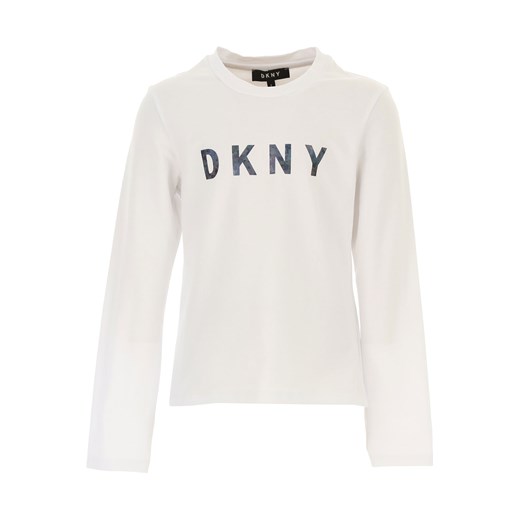 Bluzka dziewczęca DKNY z elastanu 