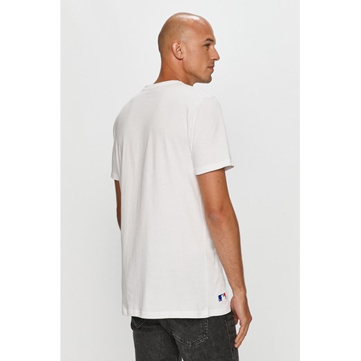 T-shirt męski New Era z krótkim rękawem biały 