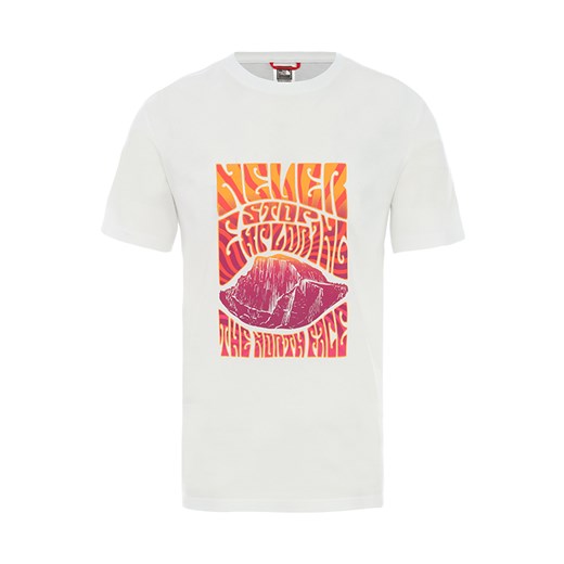 T-shirt męski The North Face sportowy z bawełny z krótkimi rękawami 