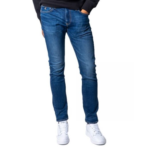 Calvin Klein Jeans Jeansy Mężczyzna - CKJ 026 Slim - Niebieski W31_L32 Italian Collection Worldwide