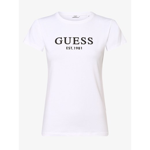 GUESS - T-shirt damski, biały Guess M vangraaf