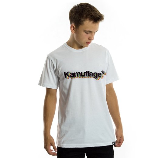 Koszulka męska Kamuflage* t-shirt Retro white Kamuflage* XL matshop.pl