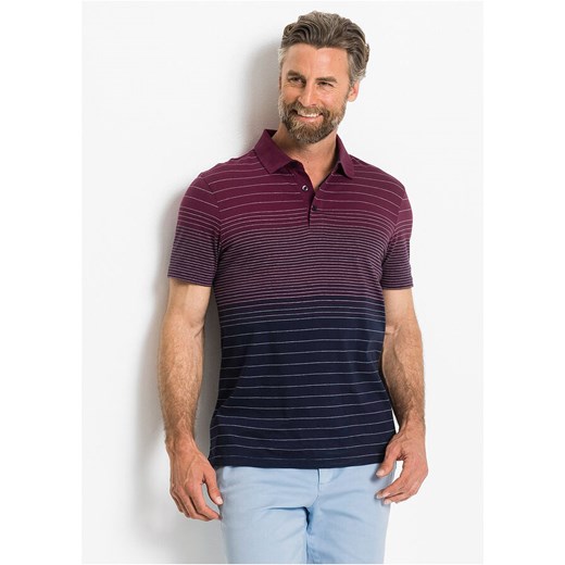 Shirt polo w cieniowanym kolorze | bonprix Bonprix 56/58 (XL) bonprix