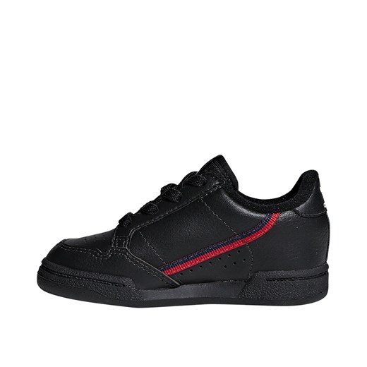 Czarne buty sportowe dziecięce Adidas sznurowane 