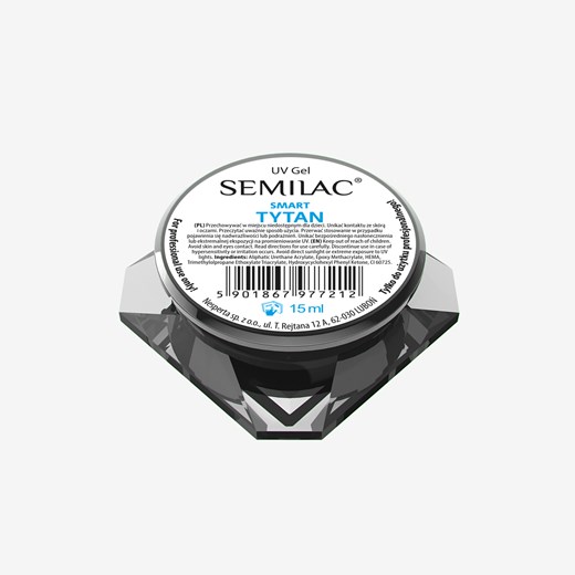 Lakier żelowy dwufazowy Semilac UV Gel Smart Tytan 15ml Semilac 5 ml SEMILAC