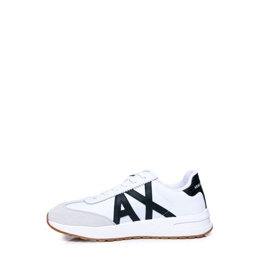 Armani Exchange Mężczyzna Sneakers - LOGO AX COLOR - Biały Armani Exchange 44 Italian Collection