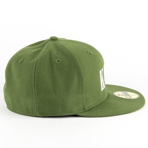 Czapka z daszkiem MAT Wear x New Era fitted KATO Script olive / white 59FIFTY 40 Mat Wear 7 1/4 okazja matshop.pl