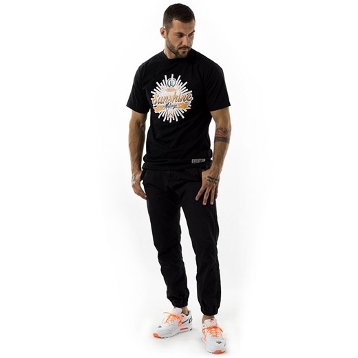 Koszulka męska Melanżowe Akcesoria Tekstylne t-shirt Sunshine Melange black Melanżowe Akcesoria Tekstylne M wyprzedaż matshop.pl