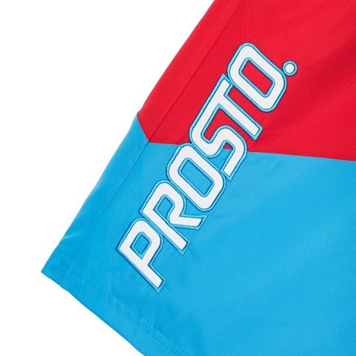 Krótkie spodnie Prosto Klasyk boardshorts Playa red / blue Prosto Klasyk XL matshop.pl