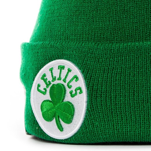 Czapka zimowa New Era Team Cuff Knit NBA Boston Celtics green New Era uniwersalny matshop.pl
