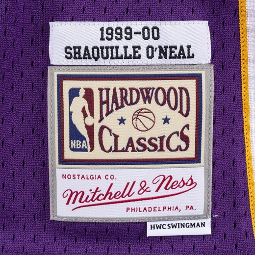 Koszulka męska Mitchell and Ness Swingman Jersey HWC 2.0 Los Angeles Lakers Shaquille O' Neal 1999-2000 purple / yellow L matshop.pl