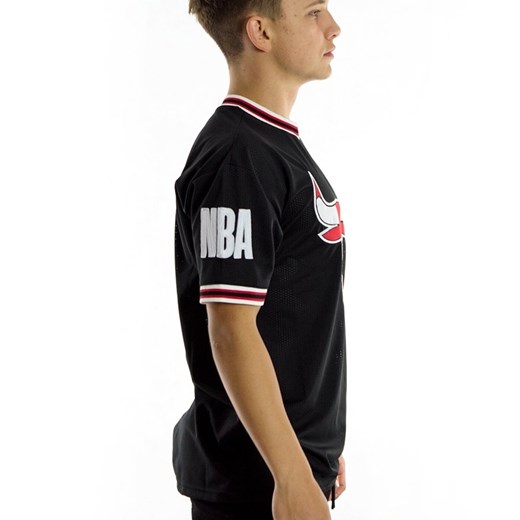 Koszulka męska New Era t-shirt NBA Oversized Applique Chicago Bulls black New Era XL matshop.pl
