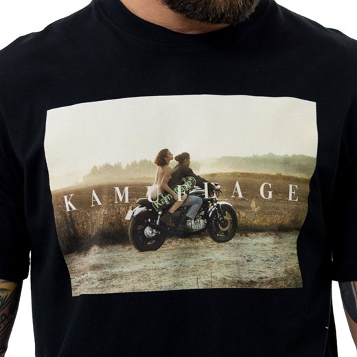 Koszulka męska Kamuflage* t-shirt Easy Rider black Kamuflage* M matshop.pl