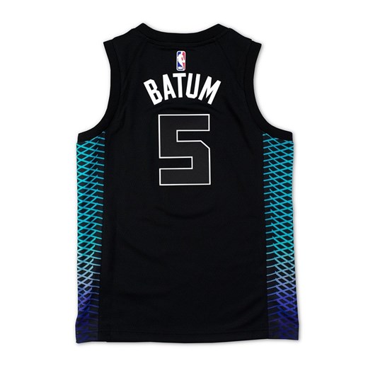 Koszulka dziecięca Jordan swingman jersey City Edition ES Charlotte Hornets Nicolas Batum black (EZ2B7BY1P-HORNB) Jordan BM 102 matshop.pl