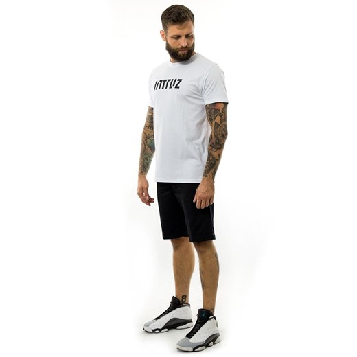 Koszulka męska Intruz t-shirt Logo white Intruz L okazyjna cena matshop.pl